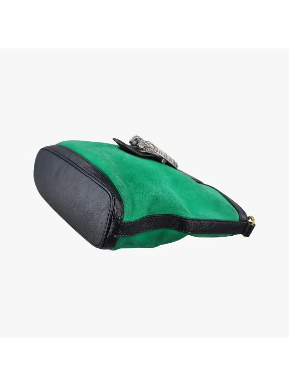 Gucci Dionysus Green Suede Leather Shoulder